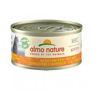 Almo Nature KITTEN HFC Chicken konservi kaķēniem Vista 70g